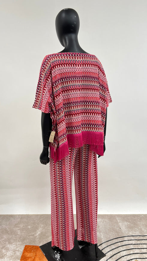 Set in maglia zig-zag