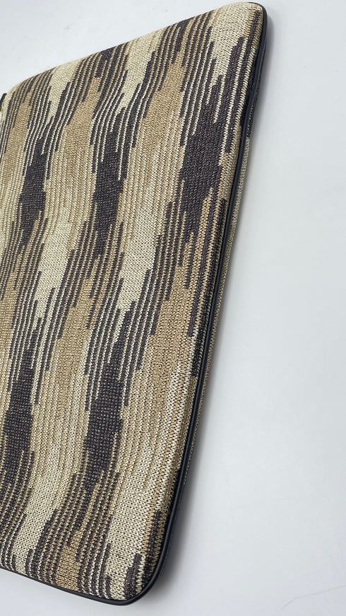 Pochette fiammata lurex