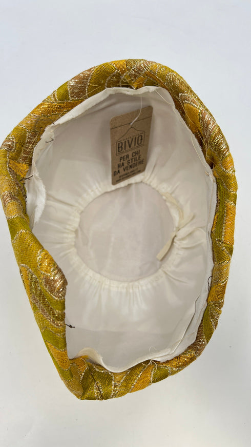 Cappello fantasia lurex