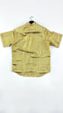 Camicia lamè dorata