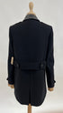 Cappotto pelle e borchie