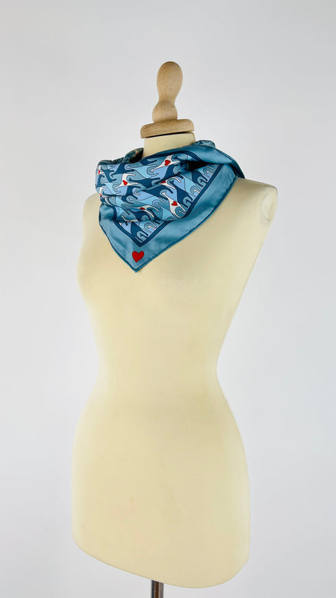 Foulard seta stampata