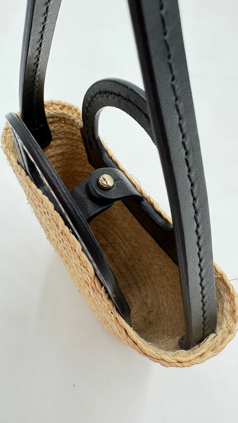 Micro cestino in raffia