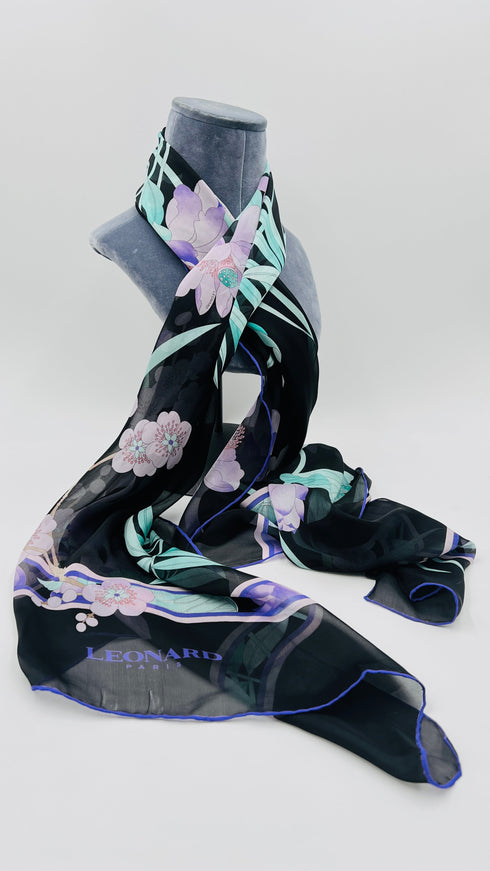 Sciarpa fiori di loto