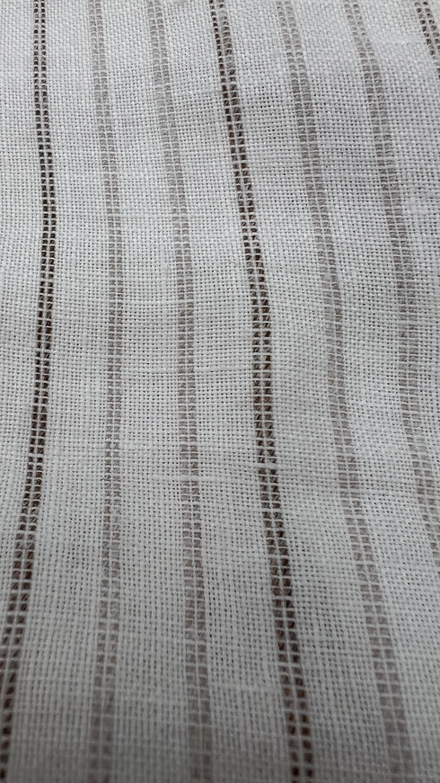 Camicia lino a righe