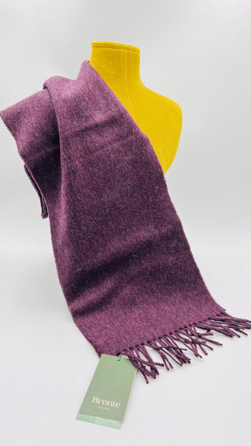 Sciarpa in merino con cartellino