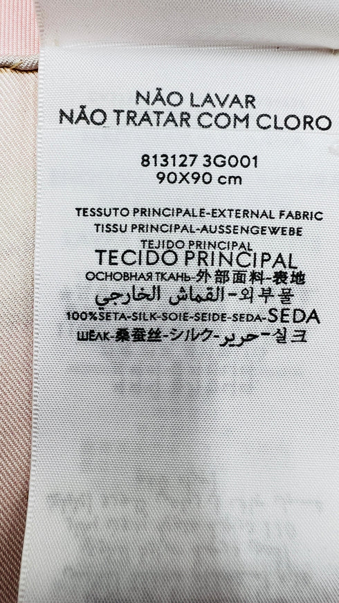 Foluard in seta con rose