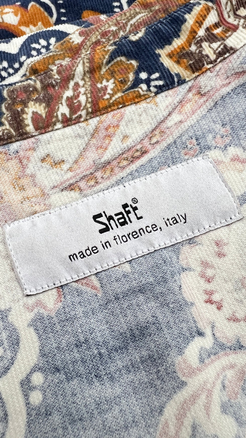 Camicia costine paisley