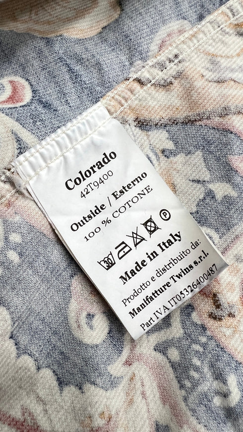 Camicia costine paisley