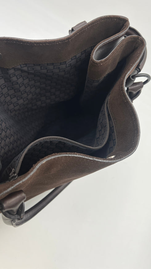Borsa “Horsebit” marrone