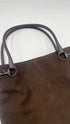 Borsa “Horsebit” marrone