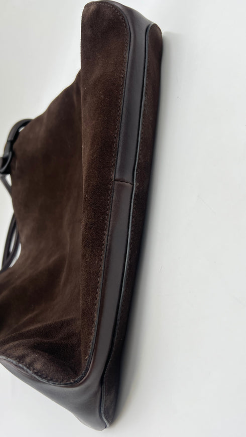 Borsa “Horsebit” marrone