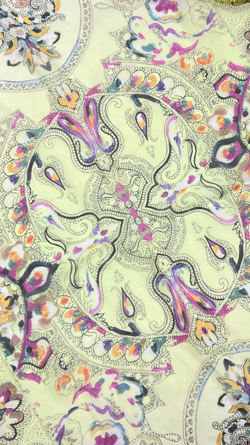 Sciarpa in seta paisley