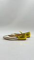 Ballerine “Mary Jane” argento/oro