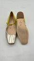 Ballerine “Mary Jane” argento/oro