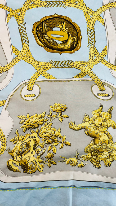 Foulard "Tsubas" vintage