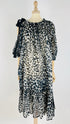 Abito midi animalier