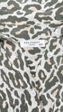 Camicia animalier in seta