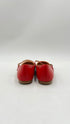 Ballerine “Mary Jane” arancio/rosso
