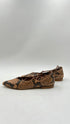 Ballerine "Pitone camel"