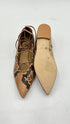 Ballerine "Pitone camel"