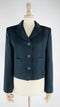 Blazer gessato blu