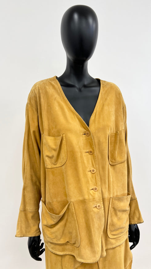 Completo in suede vintage