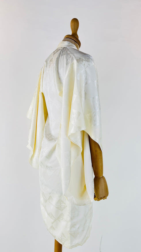Kimono in raso jacquard