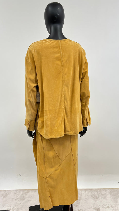 Completo in suede vintage