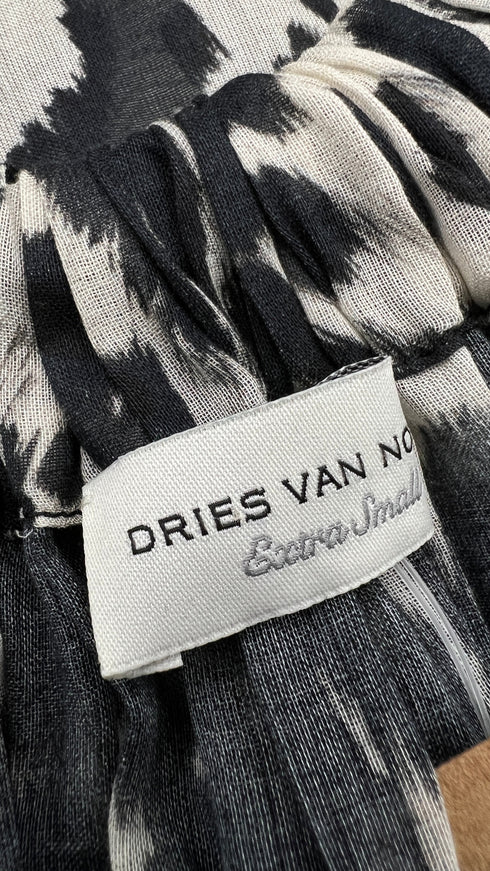 Abito midi animalier