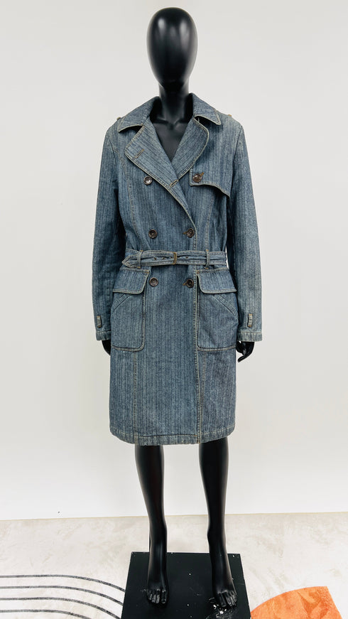 Trench denim vintage