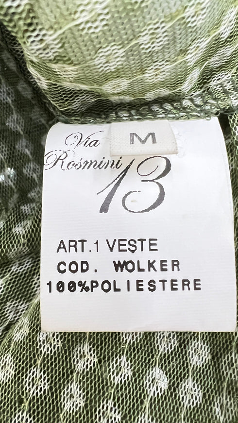 Abito midi in paillettes con cartellino