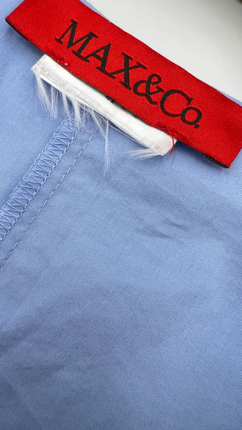 Abito midi con fiocco