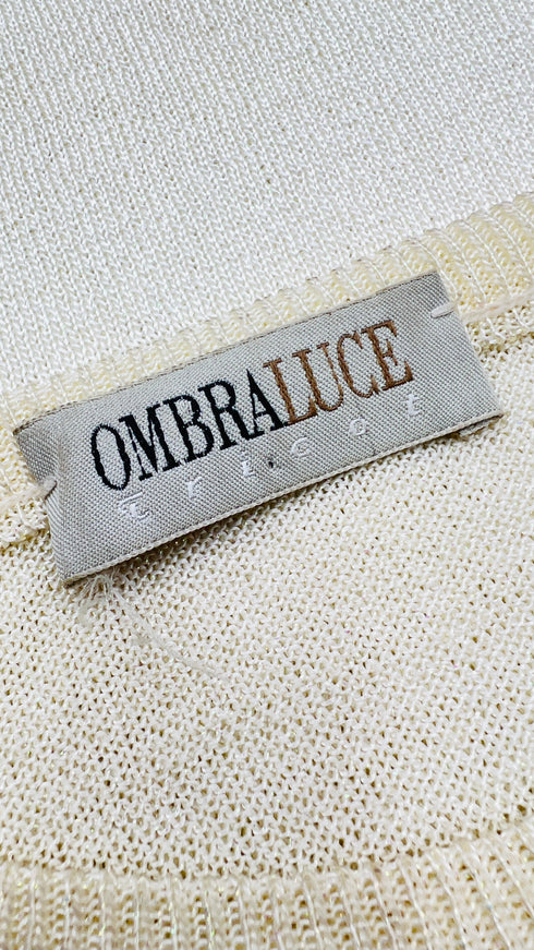 Maglia girocollo lurex