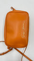 Tracolla pelle arancione