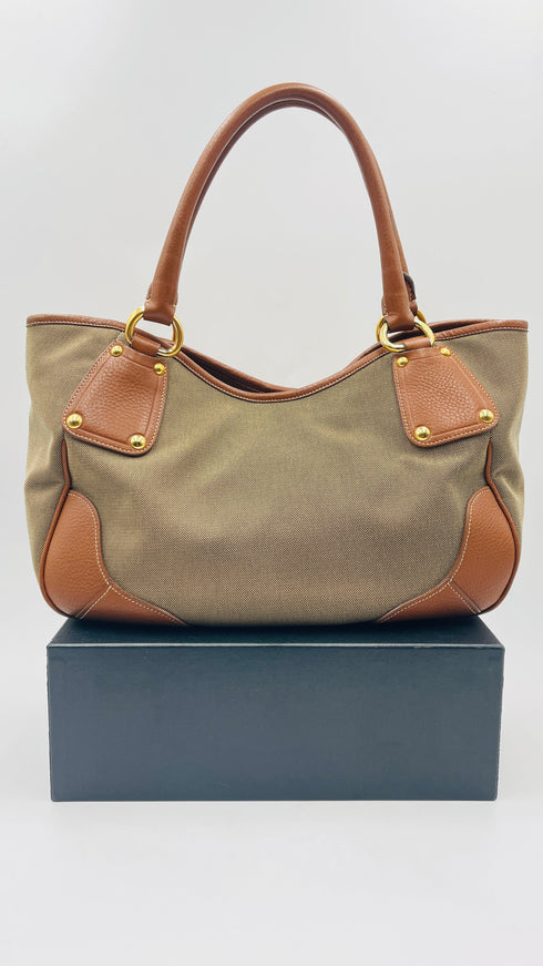 Tote bag logo in tela