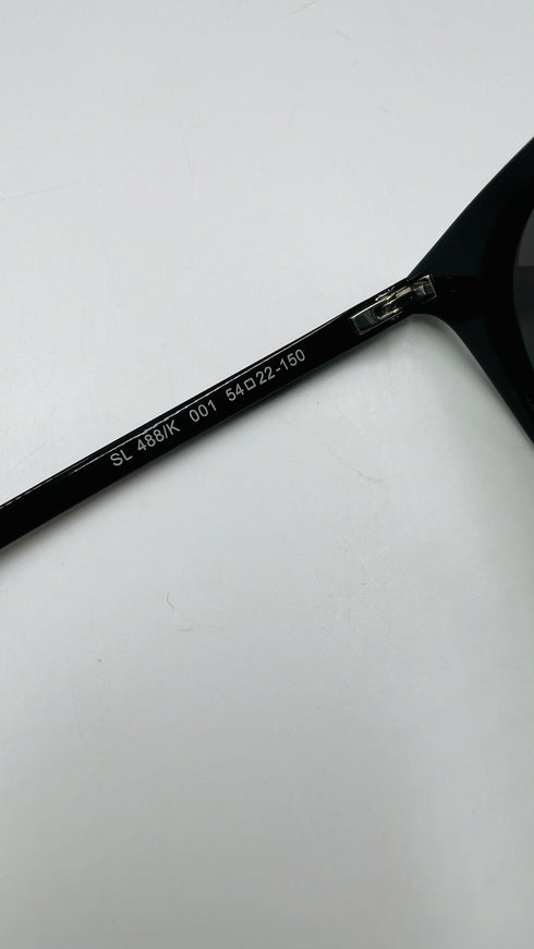 Occhiali da sole tondi neri