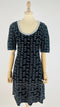 Abito corto in maglia