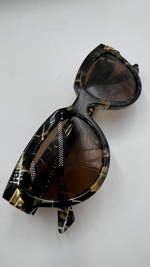 Occhiali da sole motivo intrecciato