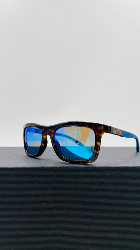 Occhiali da sole stecche blu