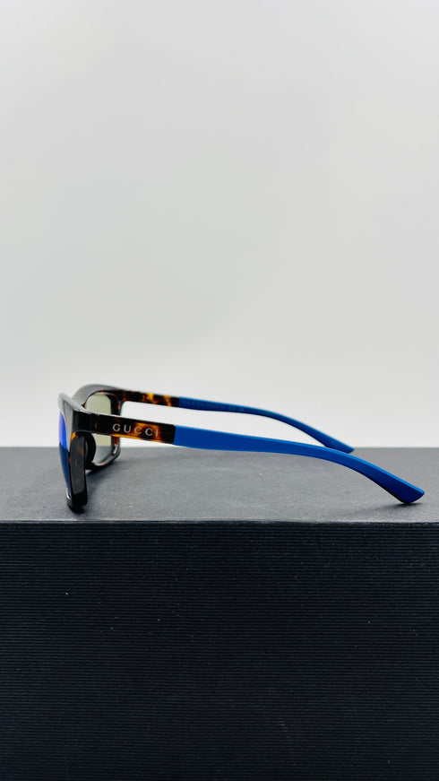 Occhiali da sole stecche blu