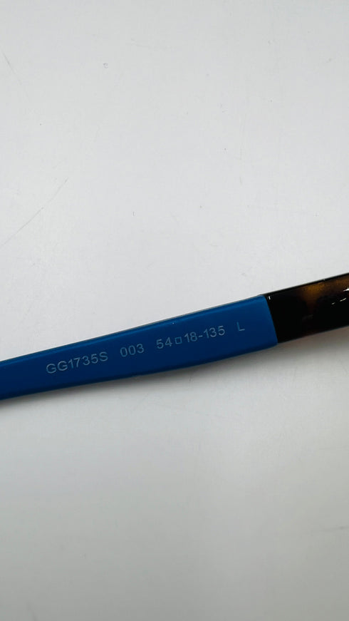 Occhiali da sole stecche blu