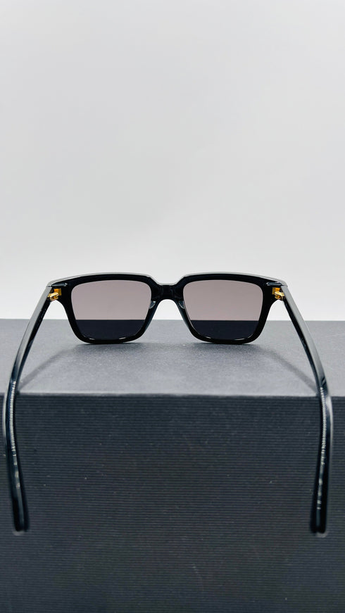 Occhiali da sole neri mini logo