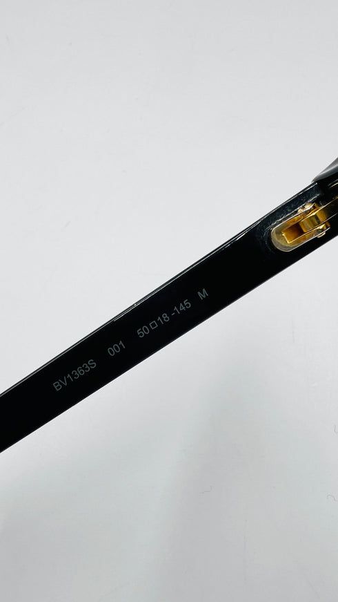 Occhiali da sole neri mini logo