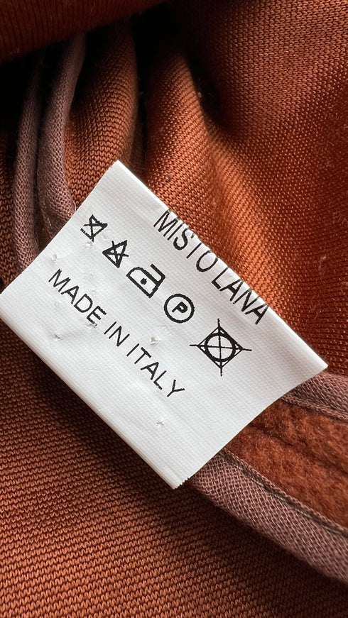 Cappotto corto arancione