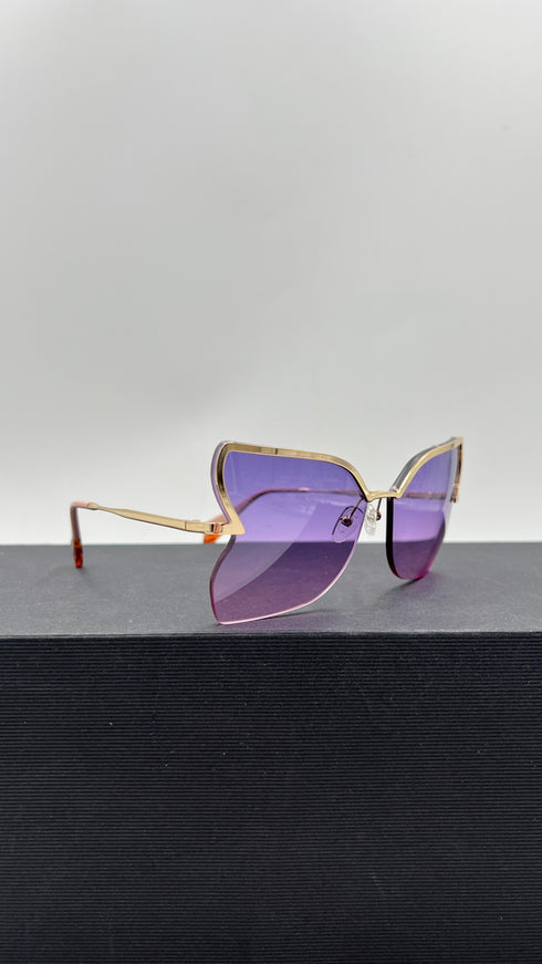 Occhiali da sole a farfalla