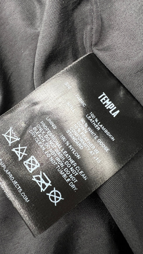 Gilet imbottito lucido