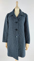 Cappotto sfoderato blu