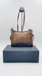 Borsa a tracolla marrone