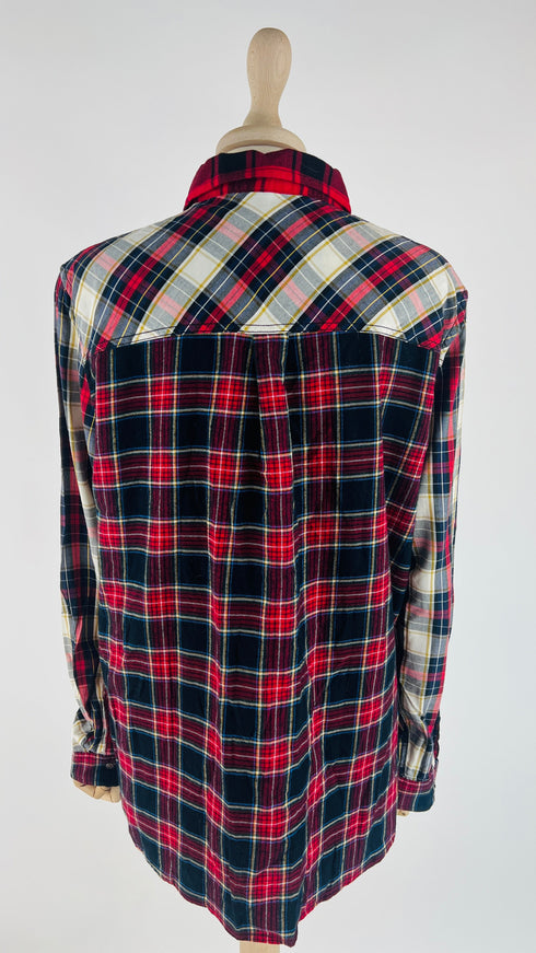 Camicia multi tartan